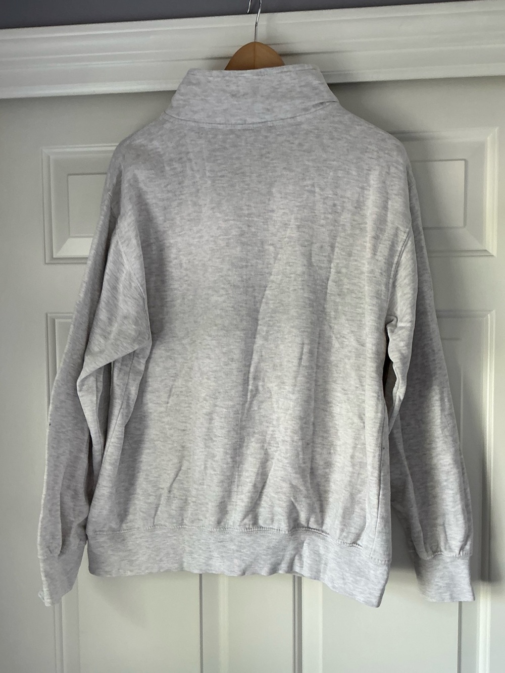 MV Sport Men’s Ohio University Grey 1/2 Zip Fleece Sweatshirt M - Picture 4 of 11